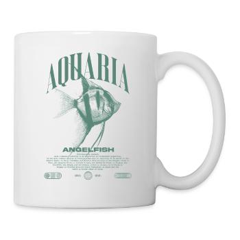 Altum Kaiserfisch Cichlid Fish Keeper Streetwear - Tasse - Weiß - Rechts