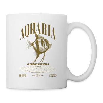 Altum Kaiserfisch Cichlid Fish Keeper Streetwear - Tasse - Weiß - Rechts