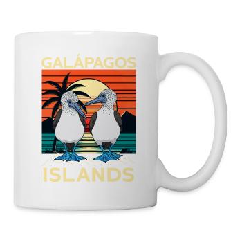 Îles Galapagos - Mug blanc - blanc - Droite