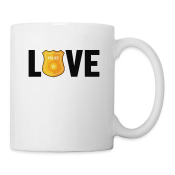 Gardien de prison de l’établissement correctionnel de Love - Mug blanc - blanc - Droite