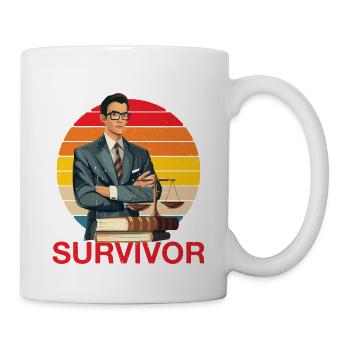 Bar Exam Survivor 6 - Tasse - Weiß - Rechts