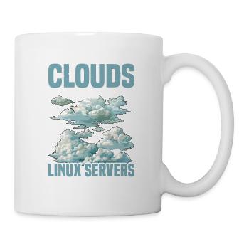 What Are Clouds Made Of, Linux Servers Mostly 31 - Mug - white - Right