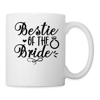 Bestie of the Bride Team Bride Future Mariée EVJF - Mug blanc - blanc - Droite