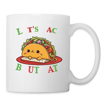 Funny Taco Cat Cinco De Mayo Fiesta - Mug - white - Right