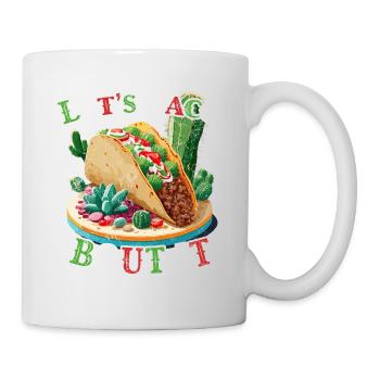 Cinco De Mayo Taco Liebhaber Mexikanisches Essen - Tasse - Weiß - Rechts