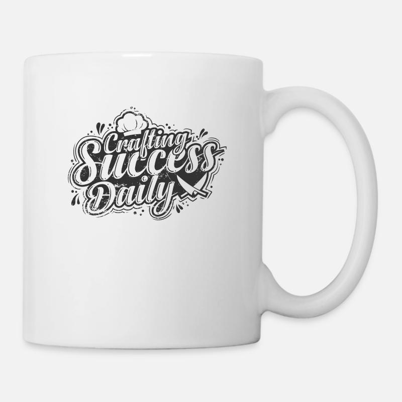 Crafting Success Daily - Tasse - Weiß