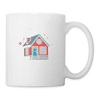 Tiny House Builder Funny Saying Own Home - Mug - white - Right