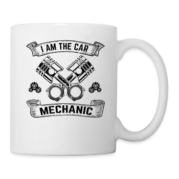 Mécanicien automobile Mécanicien automobile - Je suis la voiture M - Mug blanc - blanc - Droite
