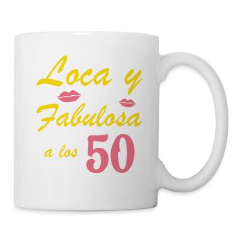 Crazy and Fabulous at 50 Years Old - Mug - white - Right