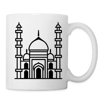 Moschee - Tasse - Weiß - Rechts