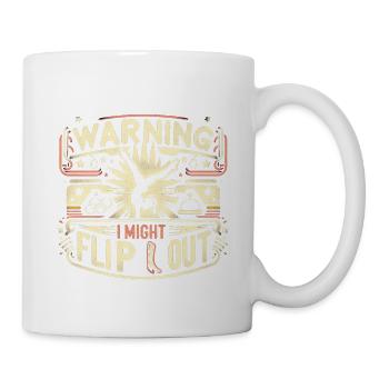 Attention, je pourrais me retourner 12 - Mug blanc - blanc - Droite