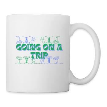 Going on a ripT - Tasse - Weiß - Rechts