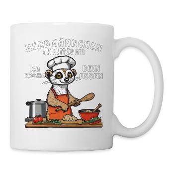 HERDMÄNNCHEN SEI NETT ZU MIR - Tasse - Weiß - Rechts