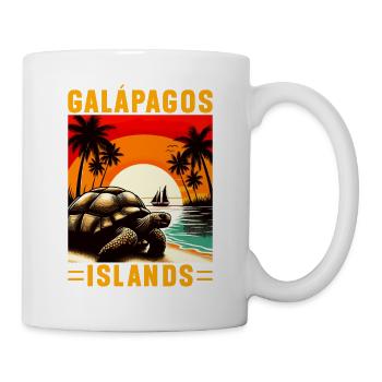 Îles Galápagos - Mug blanc - blanc - Droite