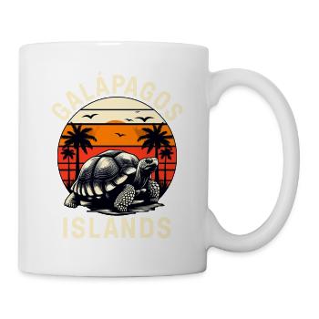 Galapagos Giant Tortoise Galápagos Islands - Mug - white - Right