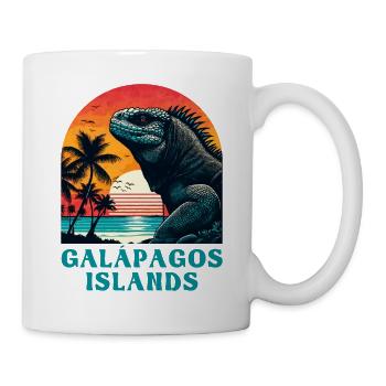 Îles Galápagos - Mug blanc - blanc - Droite