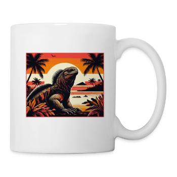 Îles Galápagos - Mug blanc - blanc - Droite