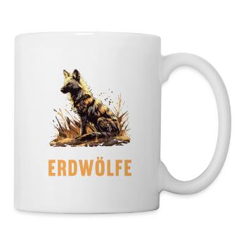 Erdwölfe Erdwolf - Tasse - Weiß - Rechts