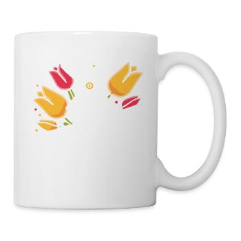 Gezellig Holland Dutch Tulip Netherlands - Mug blanc - blanc - Droite