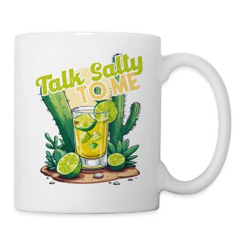 Lustiger Tequila Spruch Cinco De Mayo Mexiko - Tasse - Weiß - Rechts