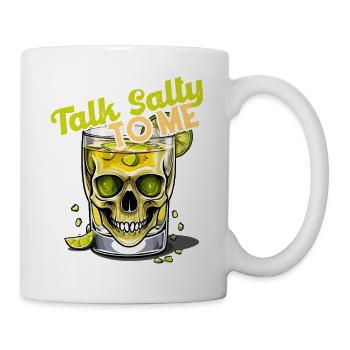 Lustiger Tequila Spruch Cinco De Mayo Mexiko - Tasse - Weiß - Rechts