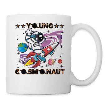 Young cosmonaut - Mug - white - Right