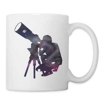 Star gazing - Mug - white - Right