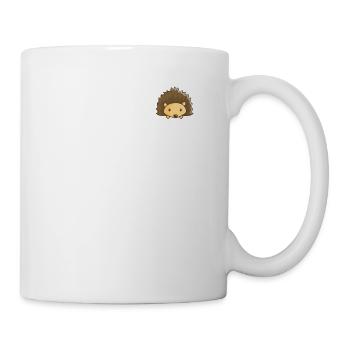 T-shirt hérisson dans votre poche - Drôle d’œil - Mug blanc - blanc - Droite