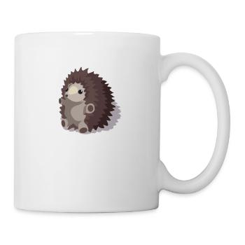 Désolé je ne peux pas, j’ai des plans avec mon hérisson drôle - Mug blanc - blanc - Droite