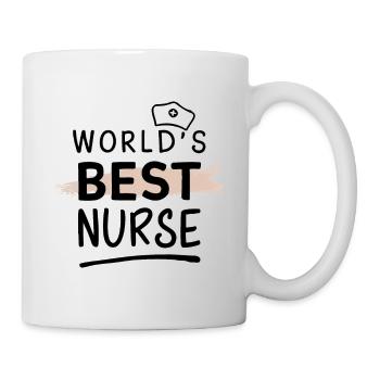 DIE BESTE KRANKENSCHWESTER DER WELT - Tasse - Weiß - Rechts