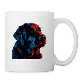 Red and Blue Labrador Retriever - Mug - white - Right
