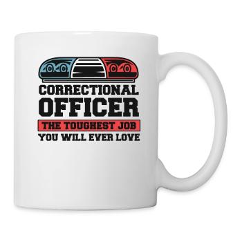 Der härteste Job, den Sie jemals lieben werden Korrekturen - Tasse - Weiß - Rechts