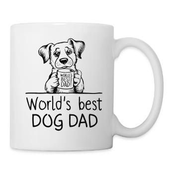 DER BESTE HUNDEVATER DER WELT - Tasse - Weiß - Rechts