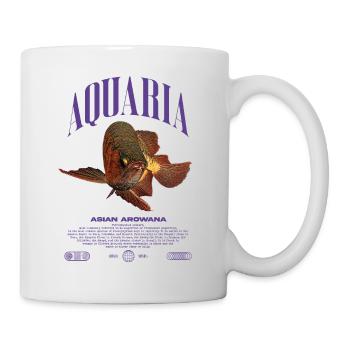 Asian Arowana Monster Fish Keeper Streetwear - Mug - white - Right