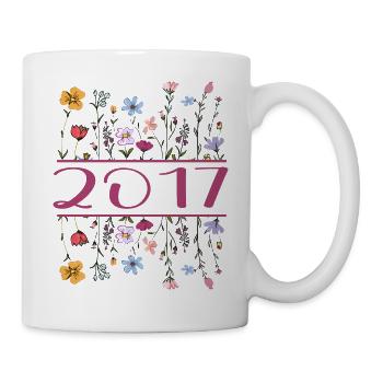2017 Legendär Seit 2017 Geburtstag 2017 Frauen - Tasse - Weiß - Rechts