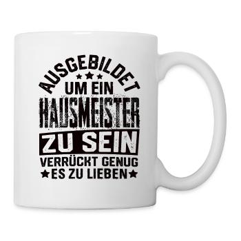 Concierge Gestion de l’immeuble Concierge Dicton - Mug blanc - blanc - Droite