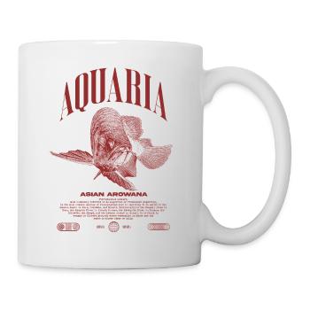 Asian Arowana Monster Fish Keeper Streetwear - Mug - white - Right