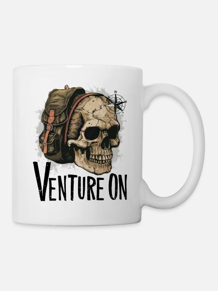 WAGEN SIE SICH AUF - Tasse - Weiß