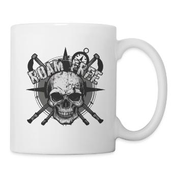 FREI HERUMLAUFEN - Tasse - Weiß - Rechts