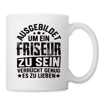 Hairdresser Hairdresser Hairdresser Hairdressing salon Hairdresser - Mug - white - Right