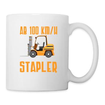 Forklift Driver Forklift Driver Logister - Mug - white - Right