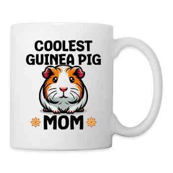 Coolest Guinea Pig Mom - Mug - white - Right