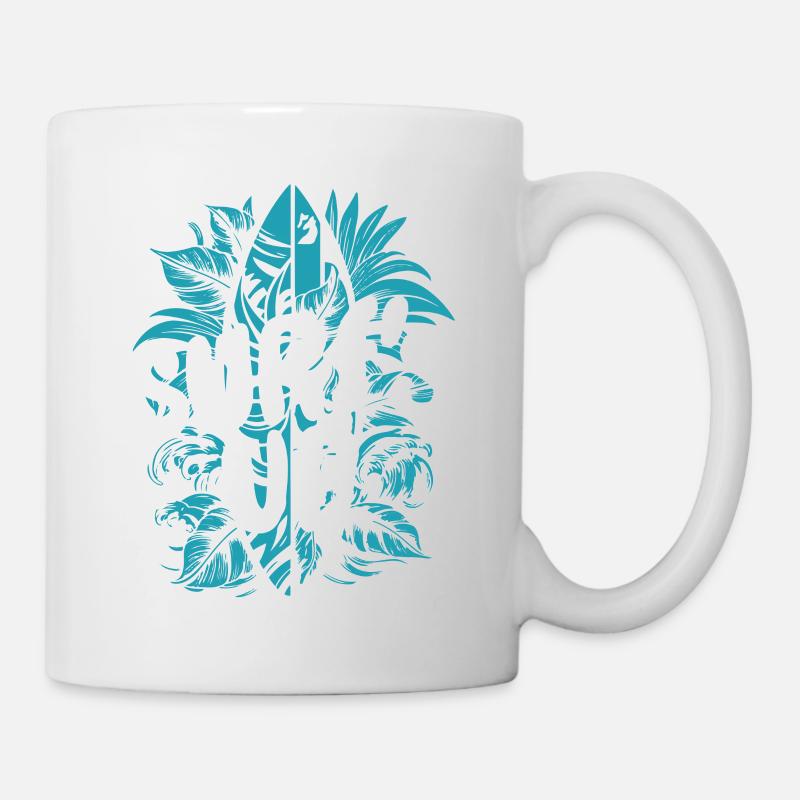 SURF'S UP - Mug - white
