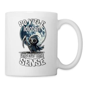 Grim Reaper #lovely toons - Mug - white - Right