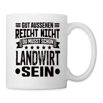 Farmer Farmers Agriculture Farmer Sayings - Mug - white - Right