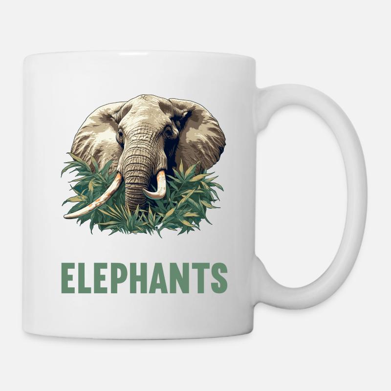 Elephant Elephant - Mug - white