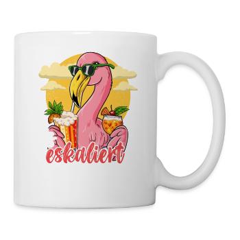 Es Eskaliert Eh - Tasse - Weiß - Rechts