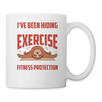I'm In The Fitness Protection Program 6 - Tasse - Weiß - Rechts