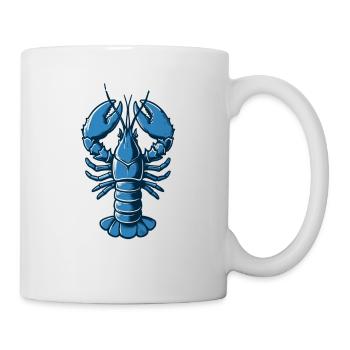 Blue Lobster Some Treasures are Blue Maine - Mug - white - Right