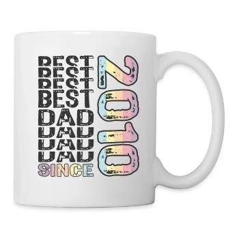 Best dad in the world since 2010 Father's Day - Mug - white - Right
